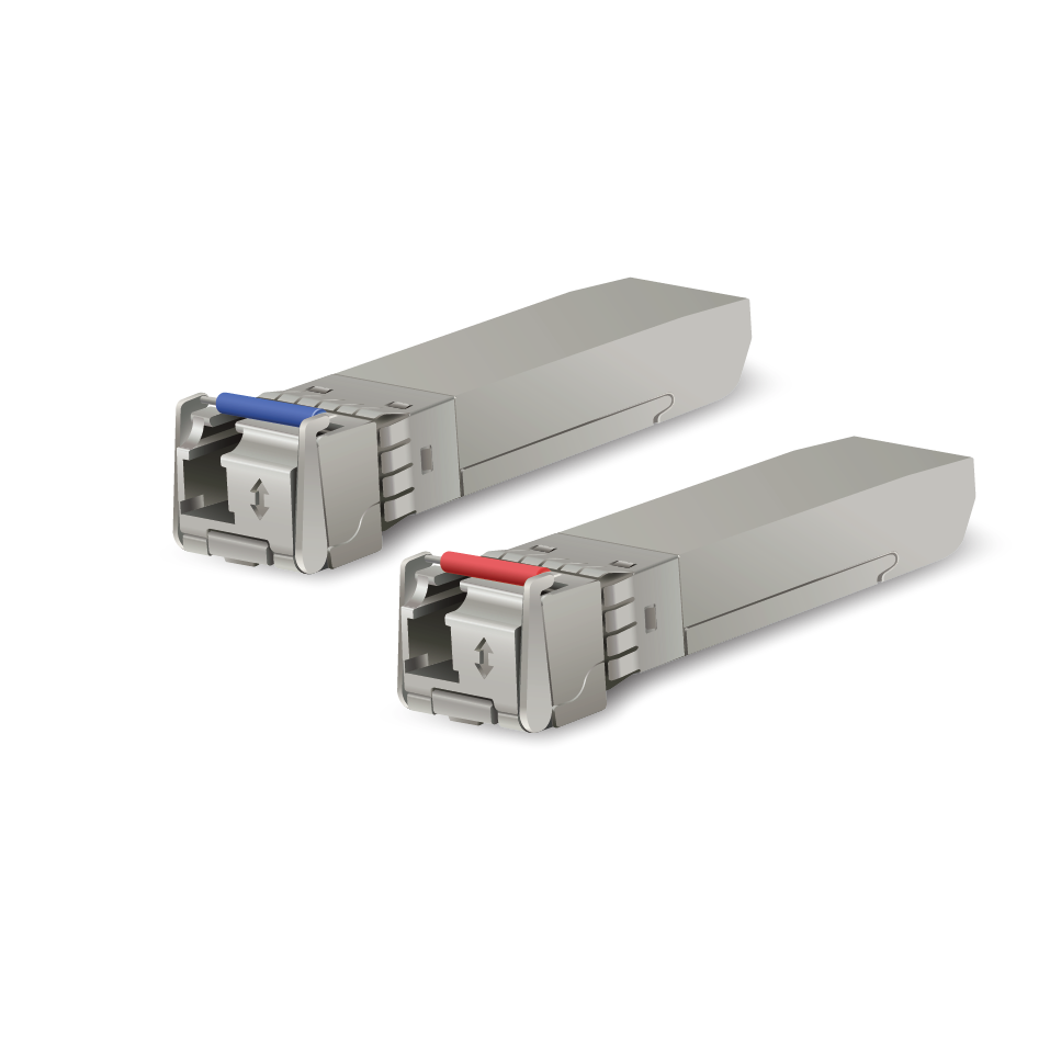 Ubiquiti UF-SM-10G-S-2 U Fiber Single-Mode 10 Gbps SFP+ Fiber Module w/ BiDi (2-Pack)