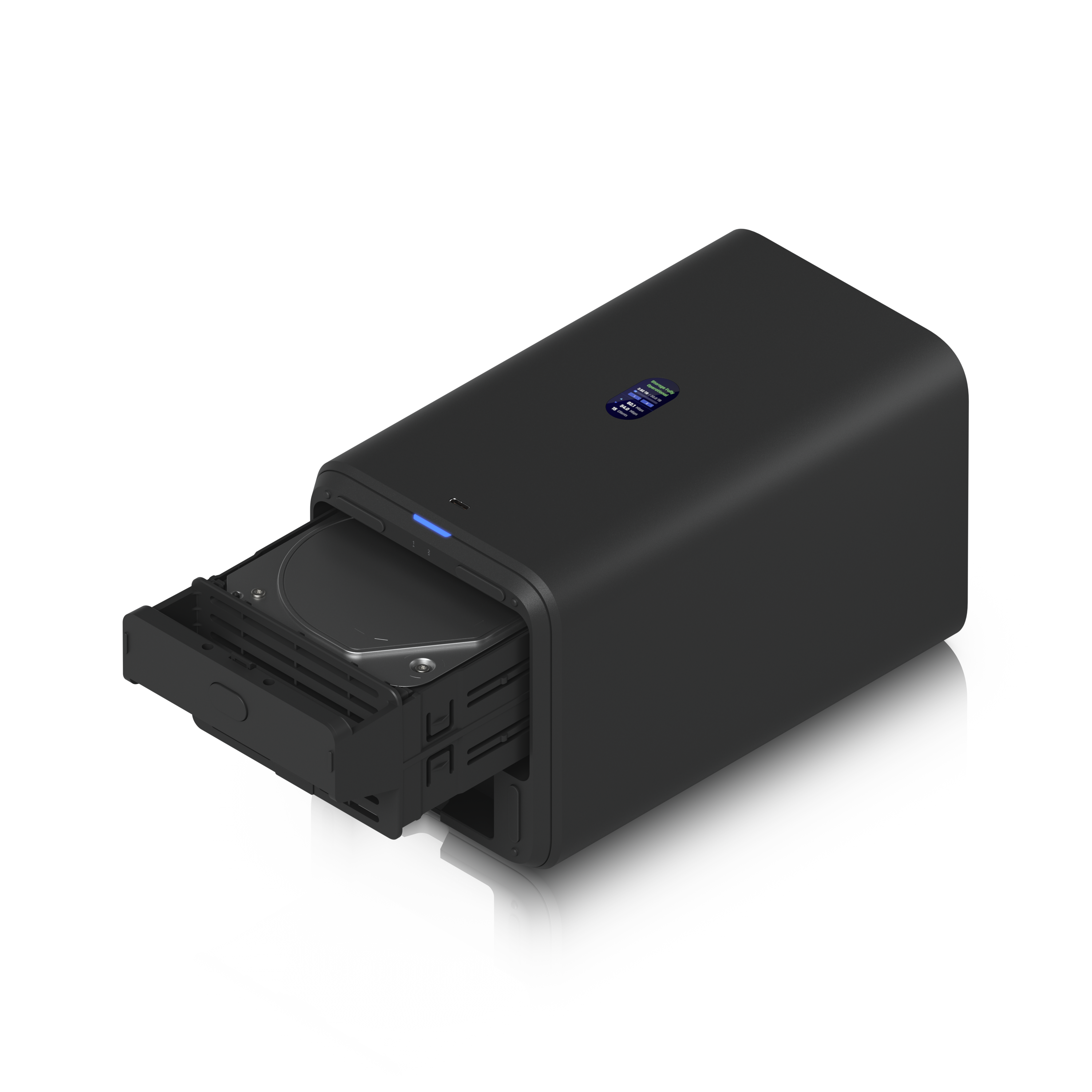 Ubiquiti UNAS-2-B UniFi Network Attached Storage 2 Bays Black