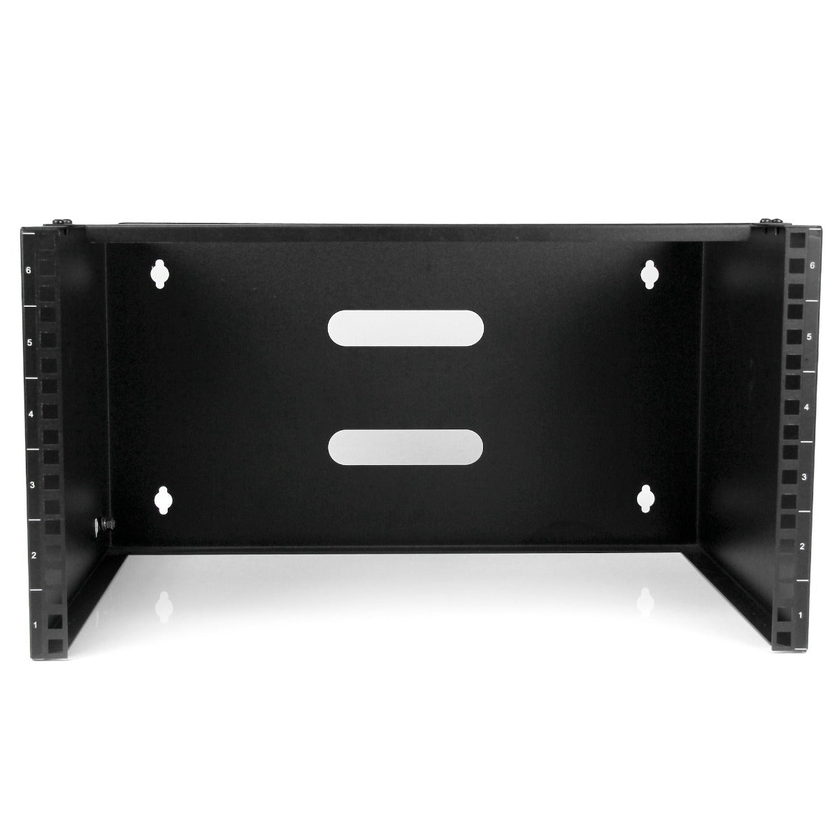 6U 12in Deep Wallmounting Bracket for Patch Panel - Steel