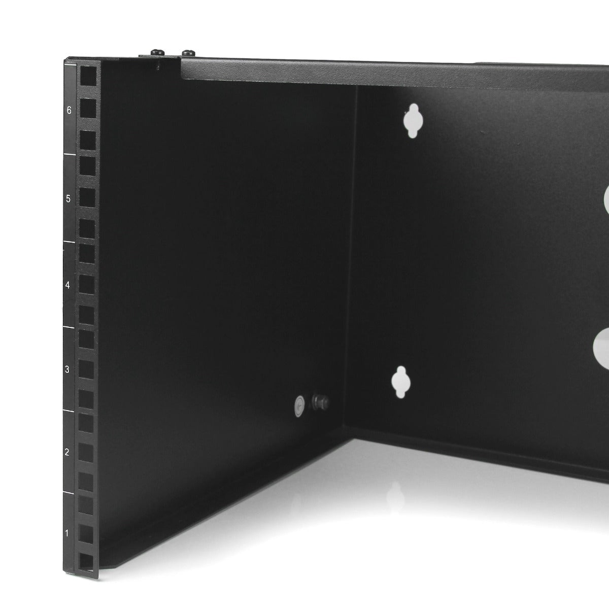 6U 12in Deep Wallmounting Bracket for Patch Panel - Steel