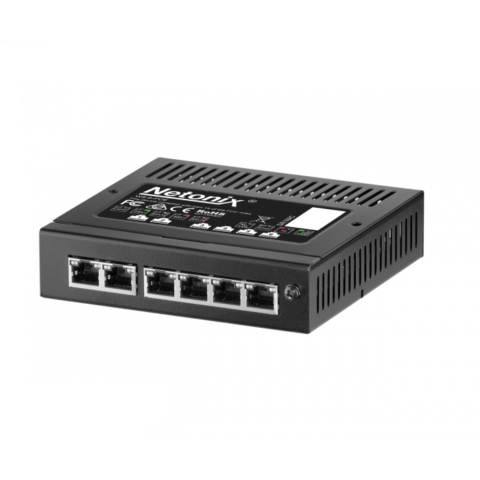 Netonix WS-6-MINI Mini Managed Passive POE Switch