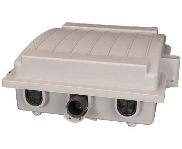 Wall Mount Fiber Patch Panel, Up to 24 Ports, Non-Captive Entry