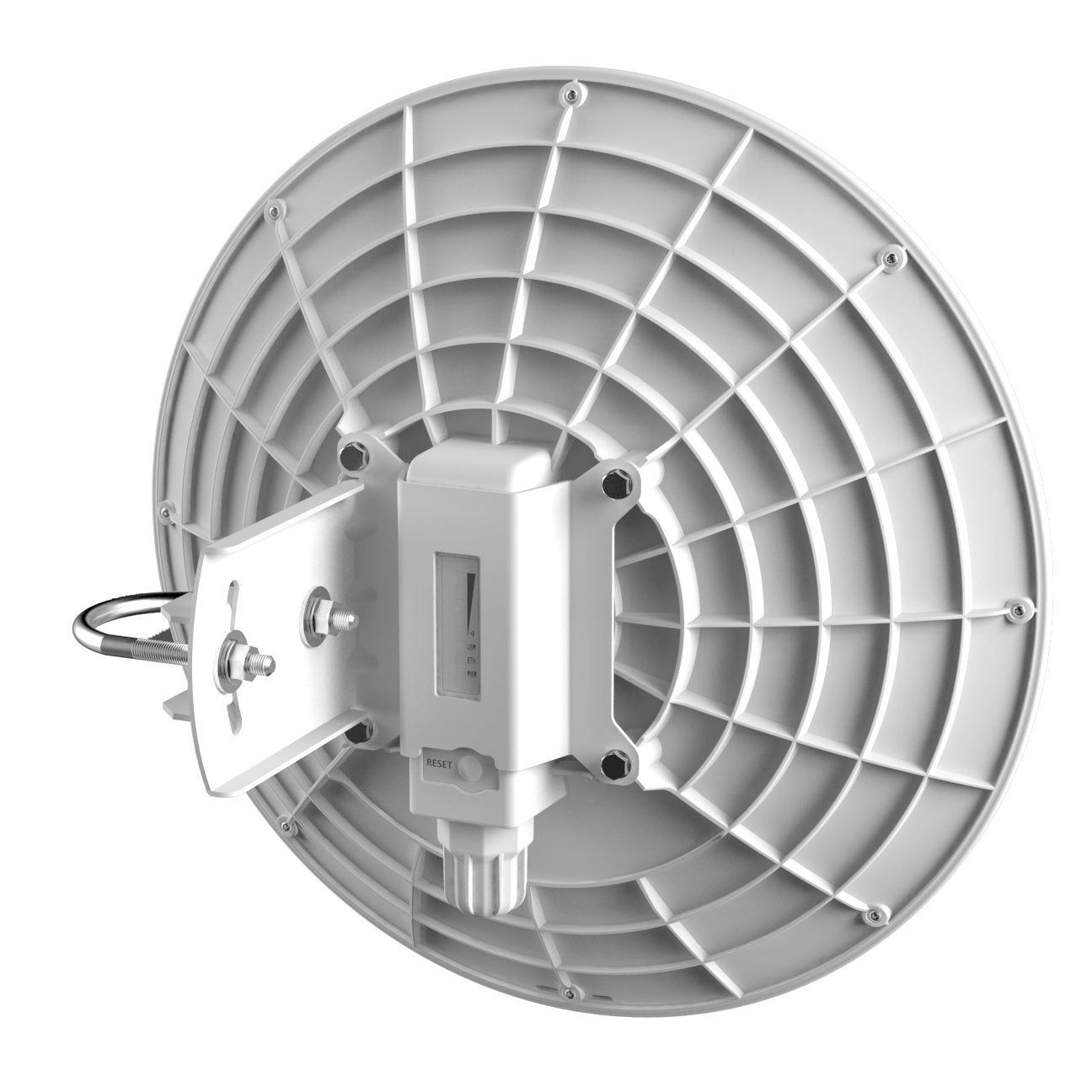 MikroTik RBDynaDishG-5HacD DynaDish 5, Dual chain 5GHz 802.11a/n/ac QCA9882, 128MB RAM, 720 MHz CPU, 25dBi antenna gain
