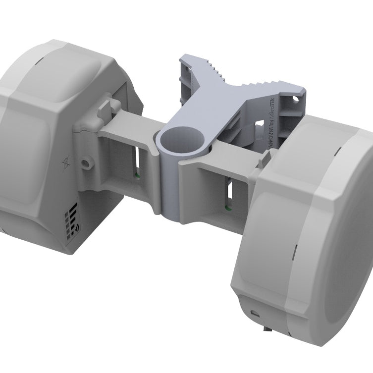 MikroTik QM quickMount, Basic Wall Mount Adapter for Small Point to Point and Sector Antennas