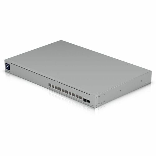 Ubiquiti Pro XG Ethernet Switch - 10 Ports - Manageable - Gigabit Ethernet, 2.5 Gigabit Ethernet, 5 Gigabit Ethernet, 10 Gigabit Ethernet - 100/1000Base-T, 2.5GBase-T, 5GBase-T, 10GBase-T, 1000Base-X, 10GBase-X - 3 Layer Supported - 520 W Power Consumption - 400 W PoE Budget - Twisted Pair, Optical Fiber - PoE Ports - 1U - Rack-mountable