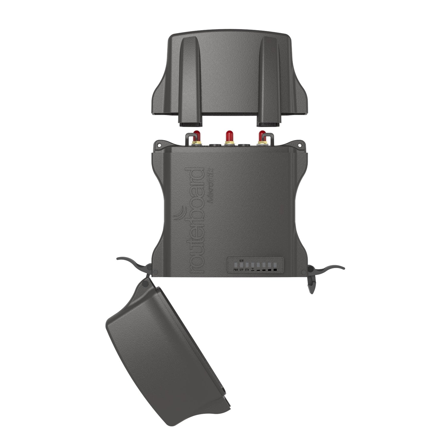 MikroTik RB921UAGS-5SHPacD-NM NetMETAL 5 Integrated 2x2 802.11ac AP/Backbone/CPE, 720MHz CPU, 128MB RAM, 2xRPSMA connectors, Waterproof Enclosure