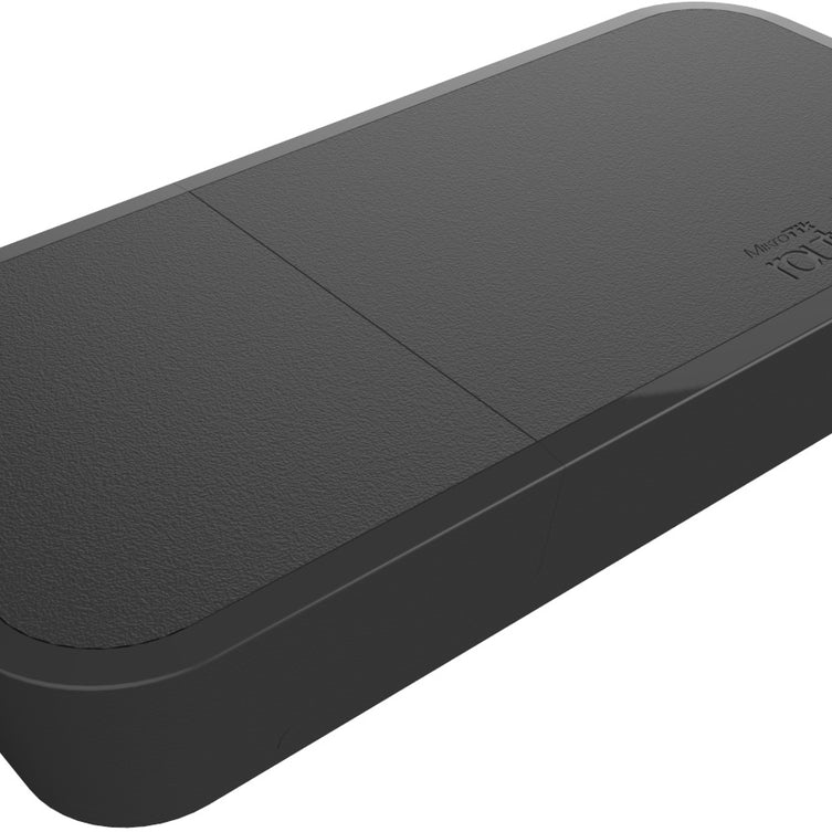 MikroTik RBwAPG-5HacT2HnD-BE-US wAP ac, 2.4/5GHz, 3x3 MIMO, Small Form-Factor Black Outdoor Enclosure