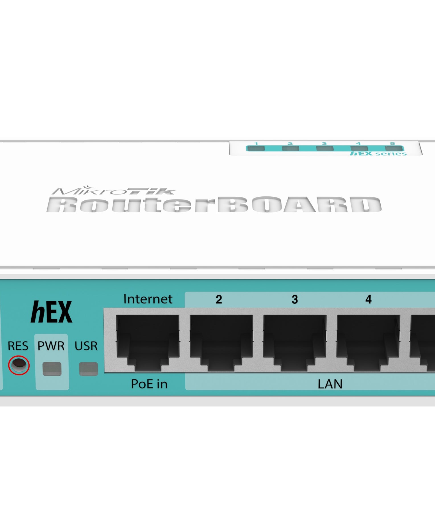 MikroTik RB750Gr3 hEX 5-Port Gigabit Ethernet Router, Dual Core 880MHz CPU, 256MB RAM, USB, microSD, RouterOS L4