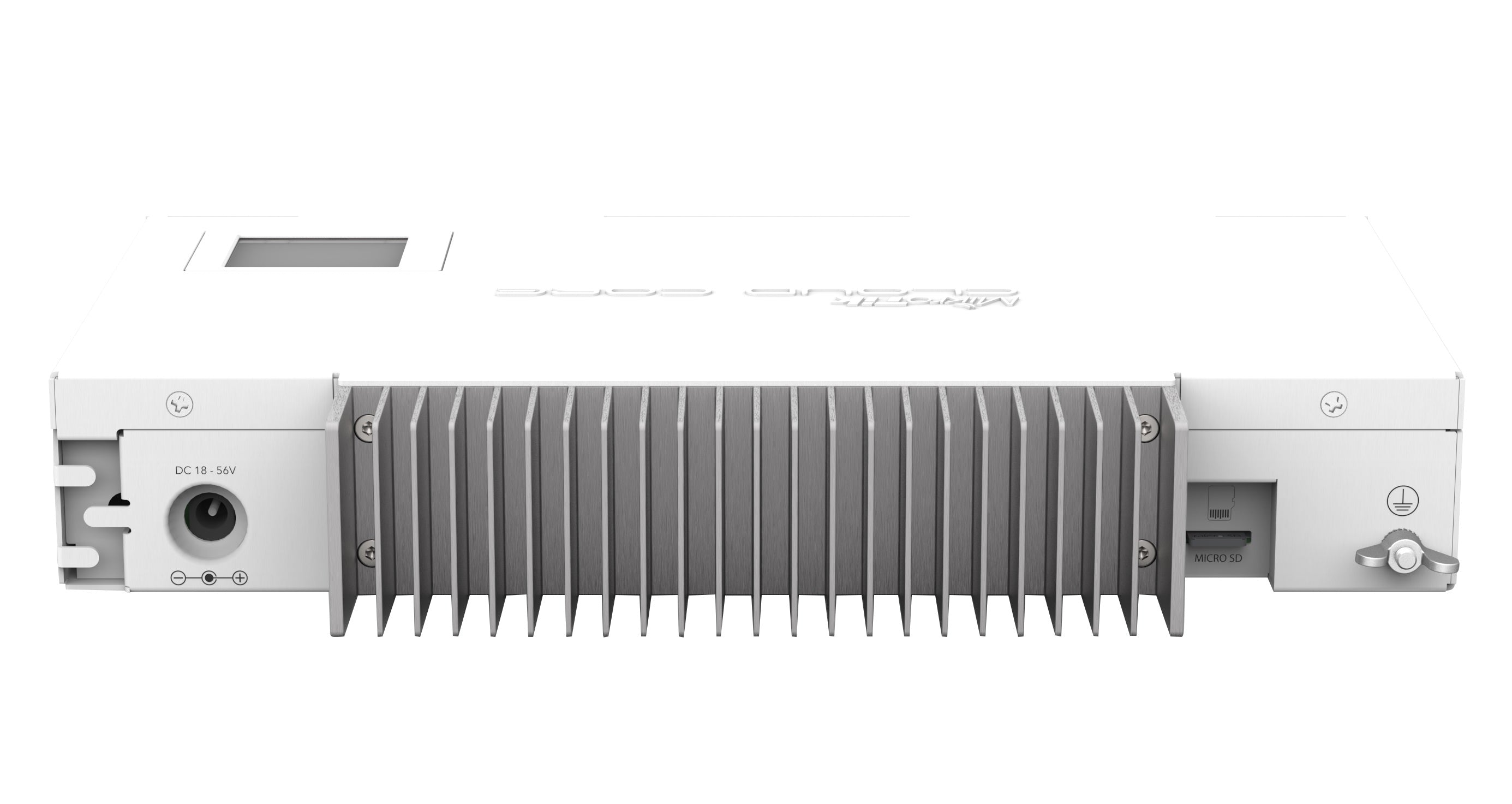 MikroTik CCR1009-7G-1C-1S+PC Cloud Core Router, 9x CPU cores, 2GB RAM, LCD Panel, Passive Cool Enclosure