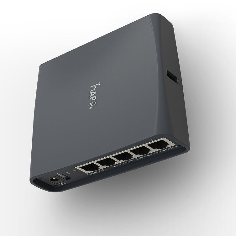 MikroTik RB952Ui-5ac2nD-TC hAP ac lite tower 2.4/5GHz hAP 802.11ac AP(US)