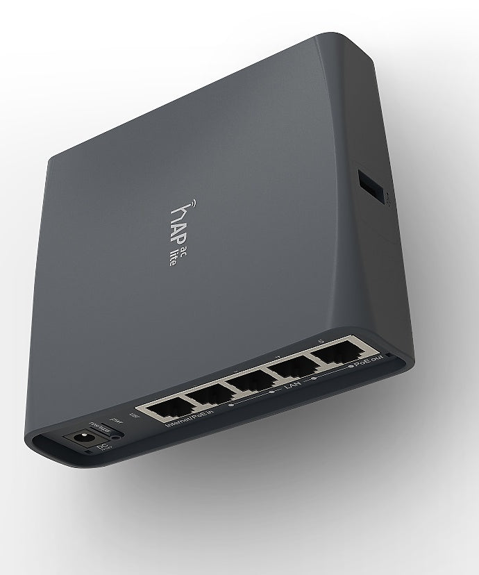MikroTik RB952Ui-5ac2nD-TC hAP ac lite tower 2.4/5GHz hAP 802.11ac AP(US)