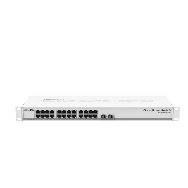 MikroTik CSS326-24G-2S+RM Cloud Smart Switch SwOS 24xGb 2xSFP+