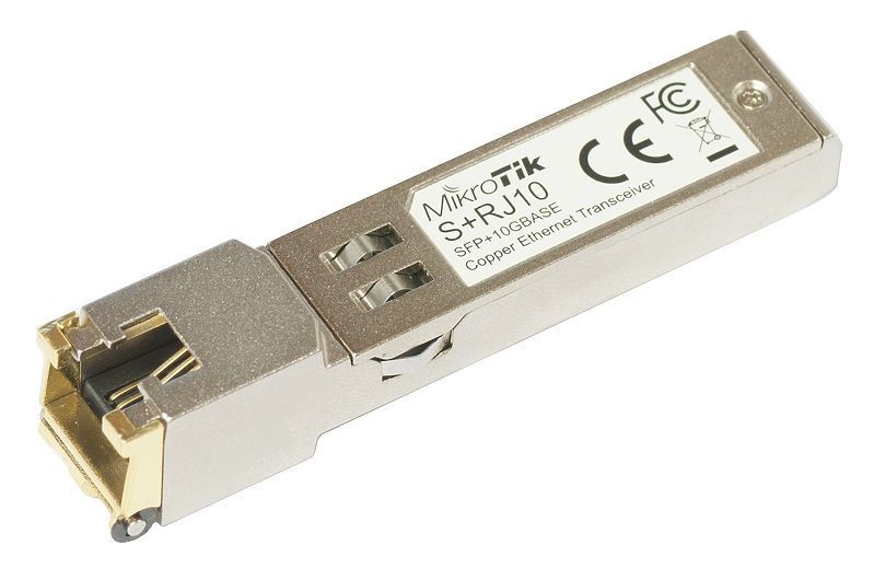  MikroTik S+RJ10 SFP+ RJ45 10Gbps Copper Module