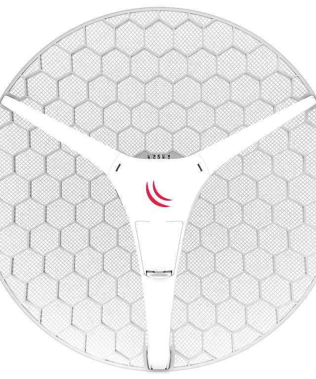 MikroTik LHG XL 2 802.11b/g/n 21dBi 2.4GHz 2x2 CPE/Point-to-Point Integrated Antenna
