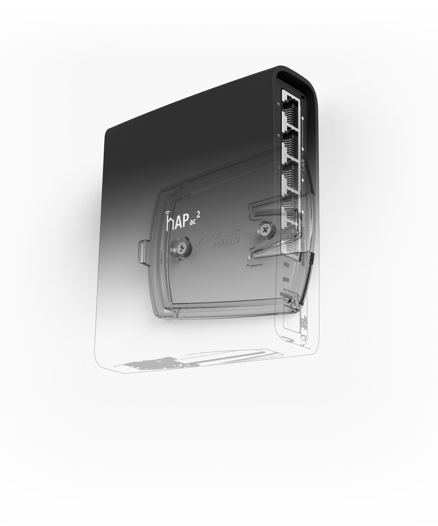 MikrtoTik hAP ac² is a Dual-concurrent Access Point 2.4 GHz and 5 GHz 802.11ac Tower US