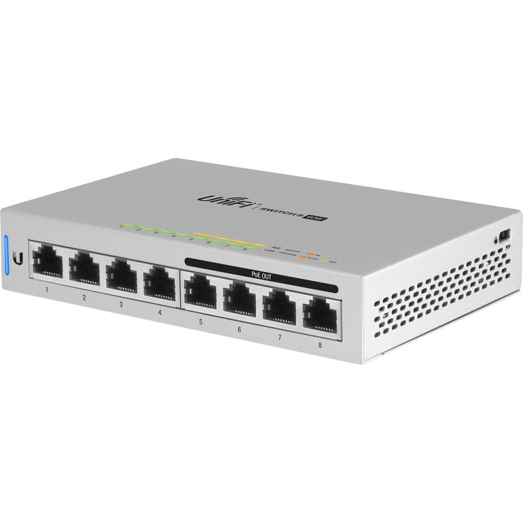 Ubiquiti US-8-60W-5 UniFi 8-Port Gigabit PoE Compliant Managed Switch 5-Pack