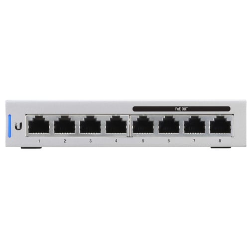 Ubiquiti US-8-60W-5 UniFi 8-Port Gigabit PoE Compliant Managed Switch 5-Pack