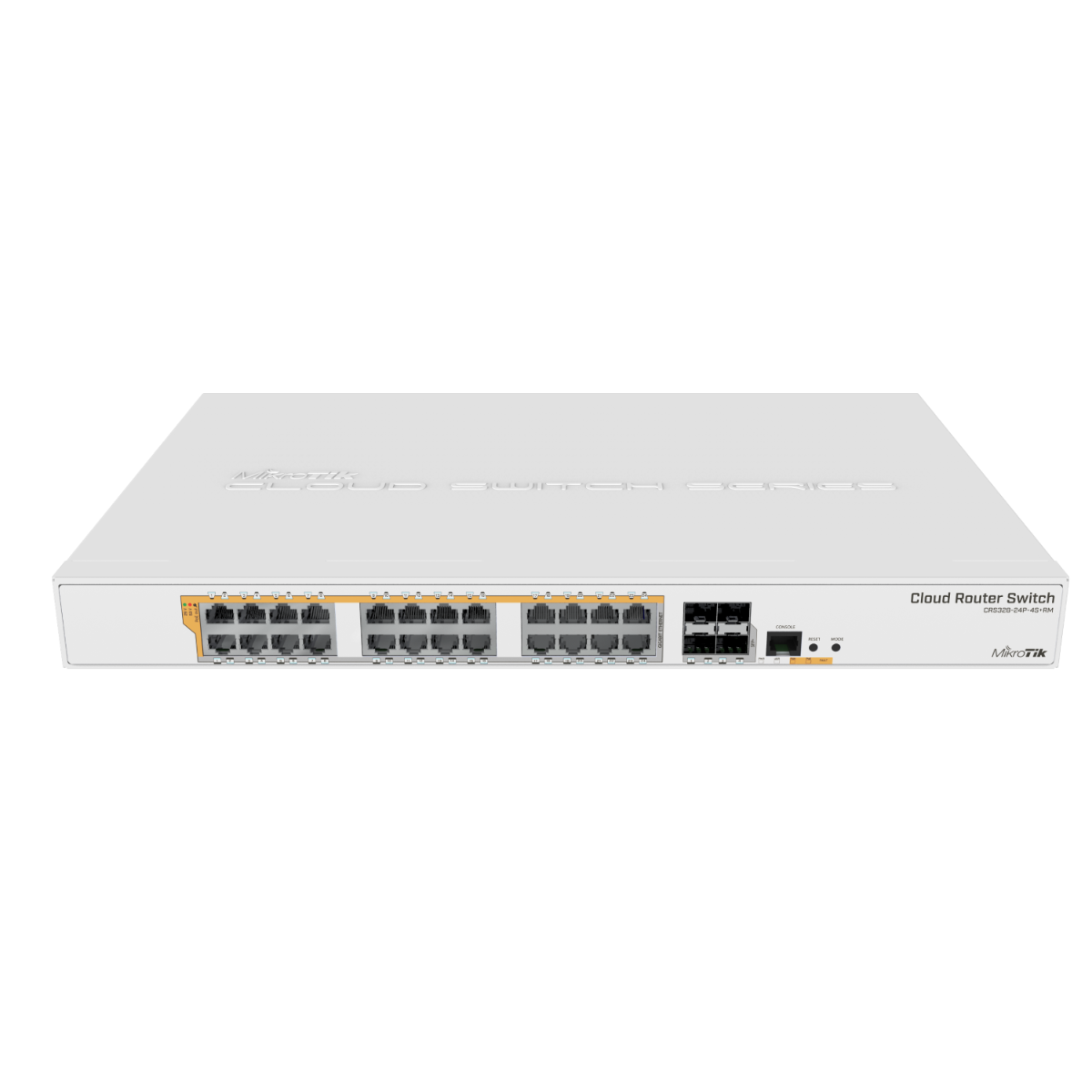 MikroTik CRS328-24P-4S+RM 24-Port Gigabit Switch 4x 10Gbps SFP+ 500W PoE