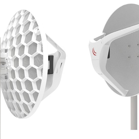 MikroTik RBLHGG-60adkit Wireless Wire Dish 60GHz Paired Secure Link, 1.8Gbps