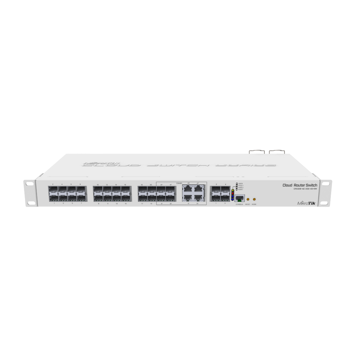 MikroTik CRS328-4C-20S-4S+RM Smart Switch 1U, Dual Power Supplies (Dual Boot)