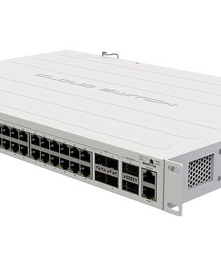 MikroTik CRS354-48G-4S+2Q+RM Cloud Router Switch 650MHz 64MB 48xGB