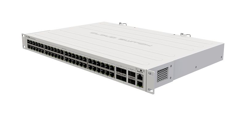 MikroTik CRS354-48G-4S+2Q+RM Cloud Router Switch 650MHz 64MB 48xGB