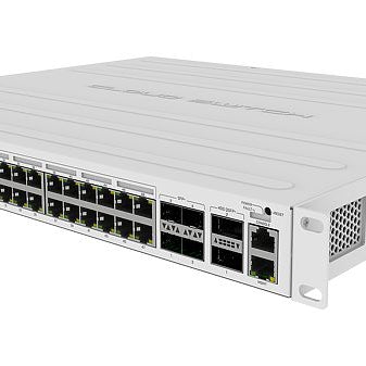  MikroTik CRS354-48P-4S+2Q+RM Cloud Router Switch 650MHz 4xSFP+