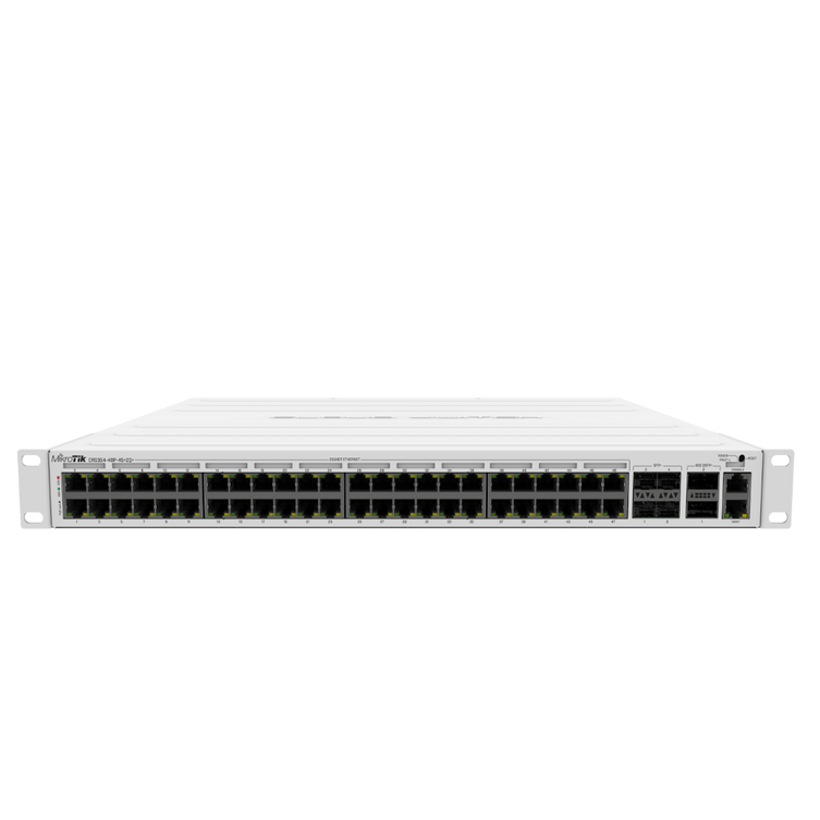  MikroTik CRS354-48P-4S+2Q+RM Cloud Router Switch 650MHz 4xSFP+