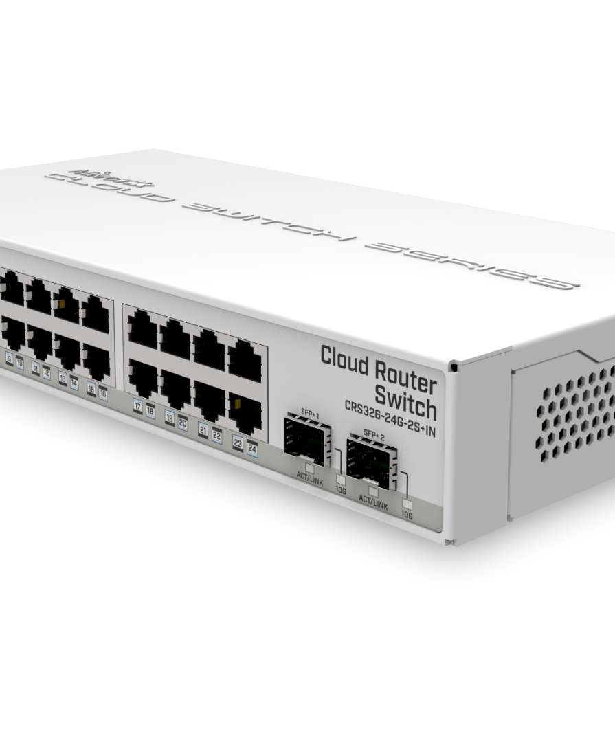 MikroTik CRS326-24G-2S+IN Cloud Router Switch 800MHz 24xGb 2xSFP+
