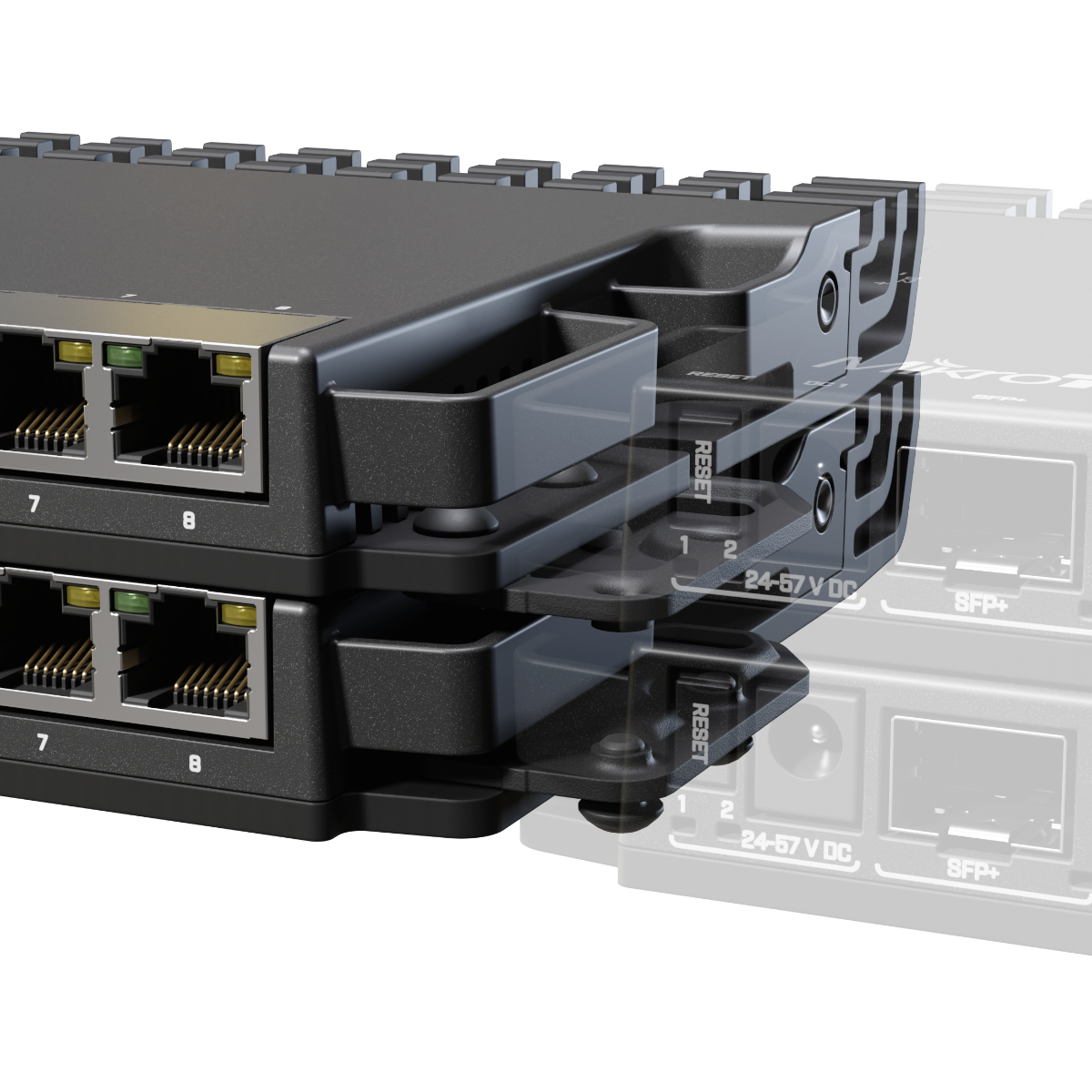MikroTik K-79 Rackmount ears for RB5009 series