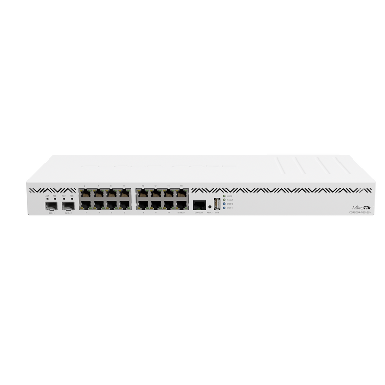 MikroTik 16x Gigabit Ethernet 2x 10G SFP+ Cloud Core Router