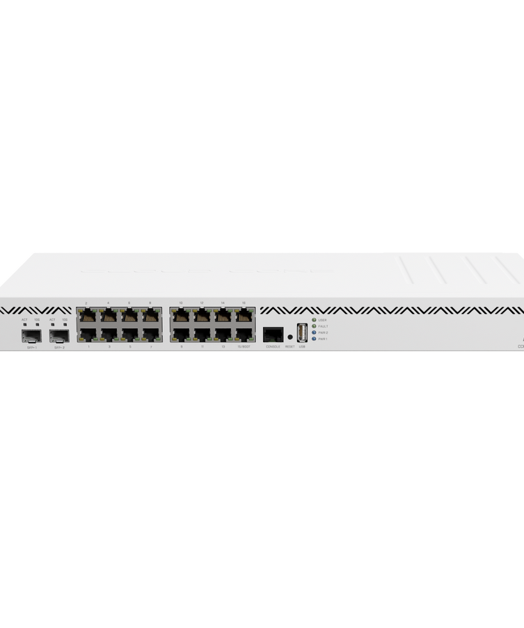 MikroTik 16x Gigabit Ethernet 2x 10G SFP+ Cloud Core Router