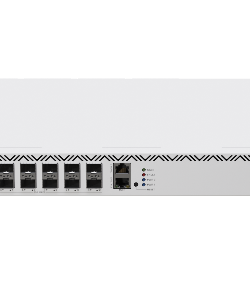 MikroTik CCR2216-1G-12XS-2XQ Cloud Core Router 2GHz 2xQSFP28 12xSFP28