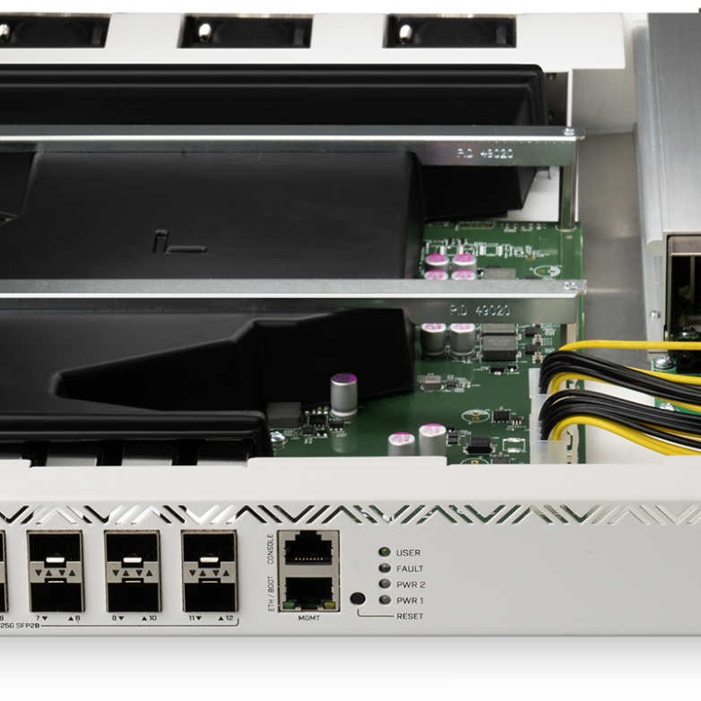 MikroTik CCR2216-1G-12XS-2XQ Cloud Core Router 2GHz 2xQSFP28 12xSFP28