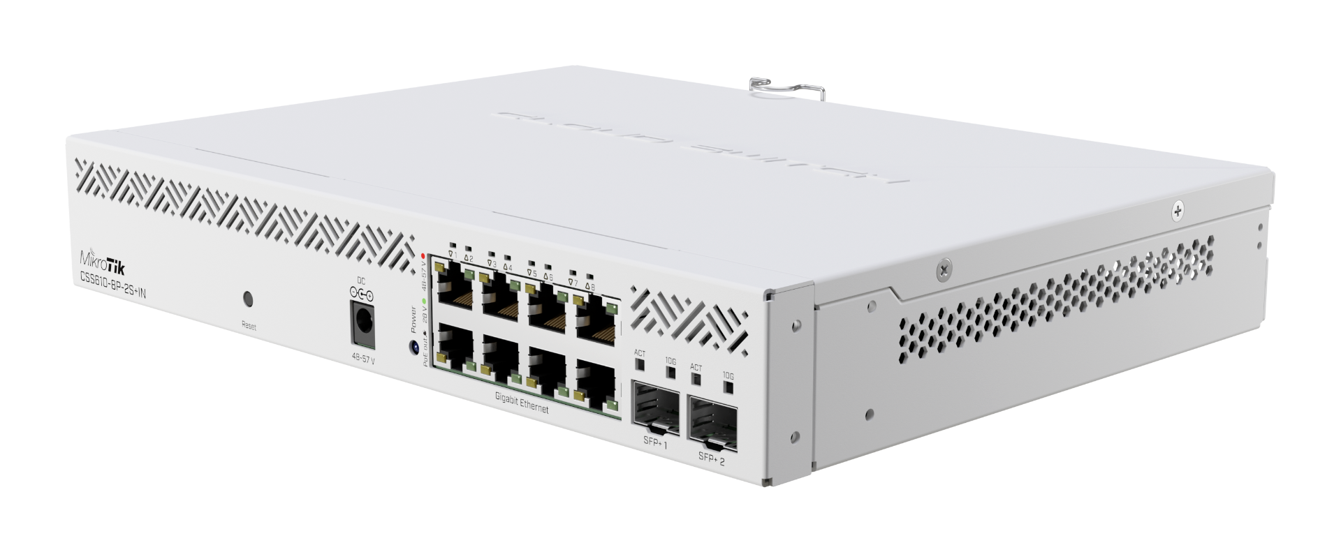 MikroTik CSS610-8P-2S+IN Cloud Smart Switch 8xGb 2xSFP+ PoE