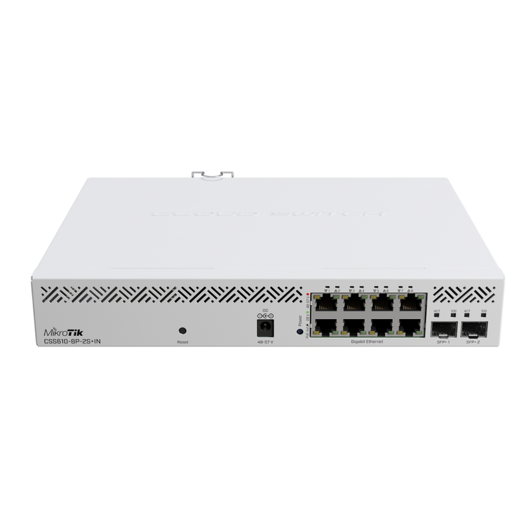 MikroTik CSS610-8P-2S+IN Cloud Smart Switch 8xGb 2xSFP+ PoE