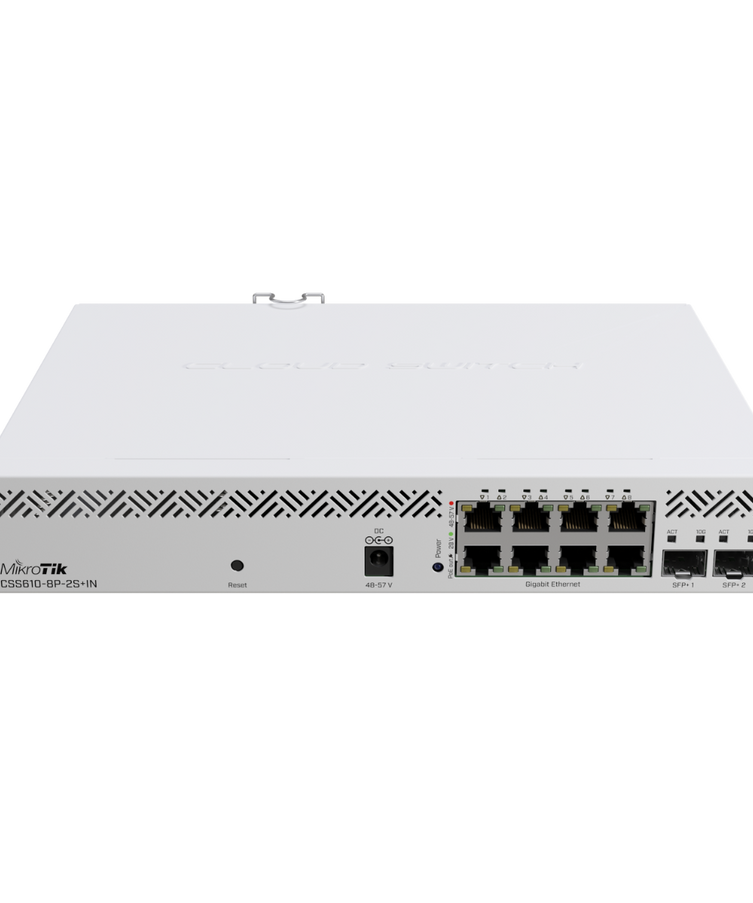MikroTik CSS610-8P-2S+IN Cloud Smart Switch 8xGb 2xSFP+ PoE