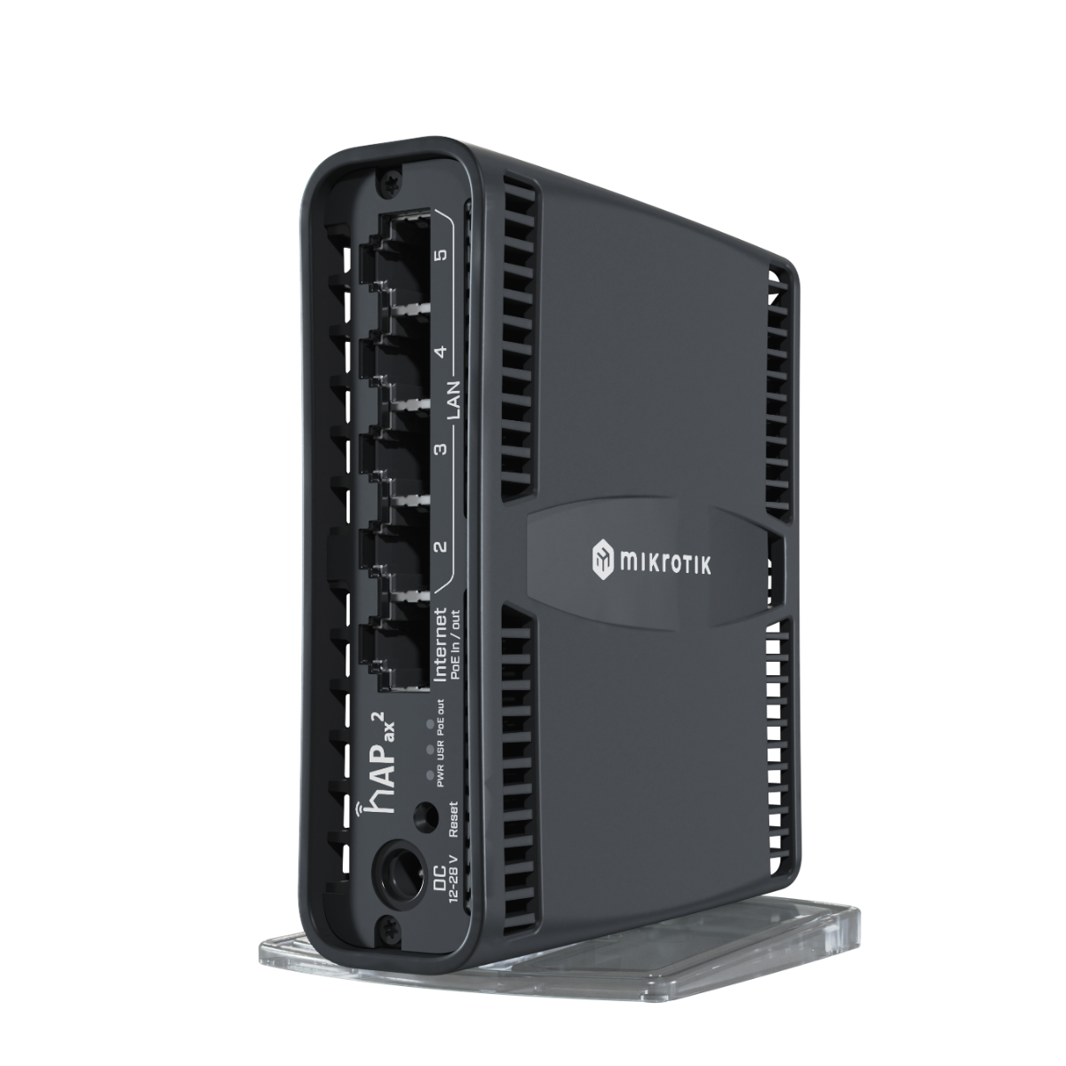 MikroTik C52iG-5HaxD2HaxD-TC-US 2.4/5GHz hAP ax2 4/4.5dBi WiFi6 US