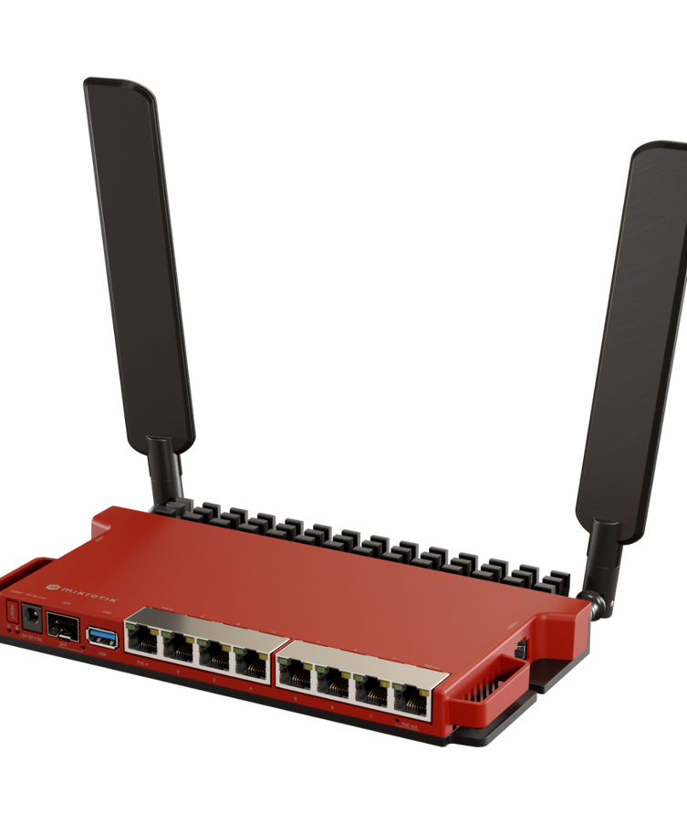 MikroTik L009UiGS-2HaxD-IN Router 8x Gbit LAN, 1x 2.5Gbit SFP WiFi 6