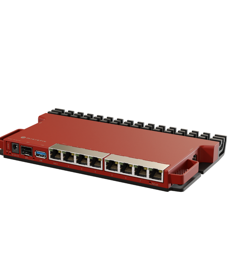 MikroTik L009UiGS-RM Router 8x Gbit LAN, 1x 2.5Gbit SFP