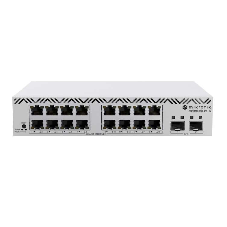 MikroTik CSS318-16G-2S+IN Cloud Smart Switch 16xGb 2xSFP+