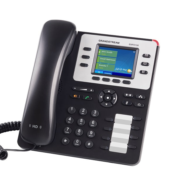 Grandstream Networks GXP2130 Enterprise IP Telephone with up to 3 Lines