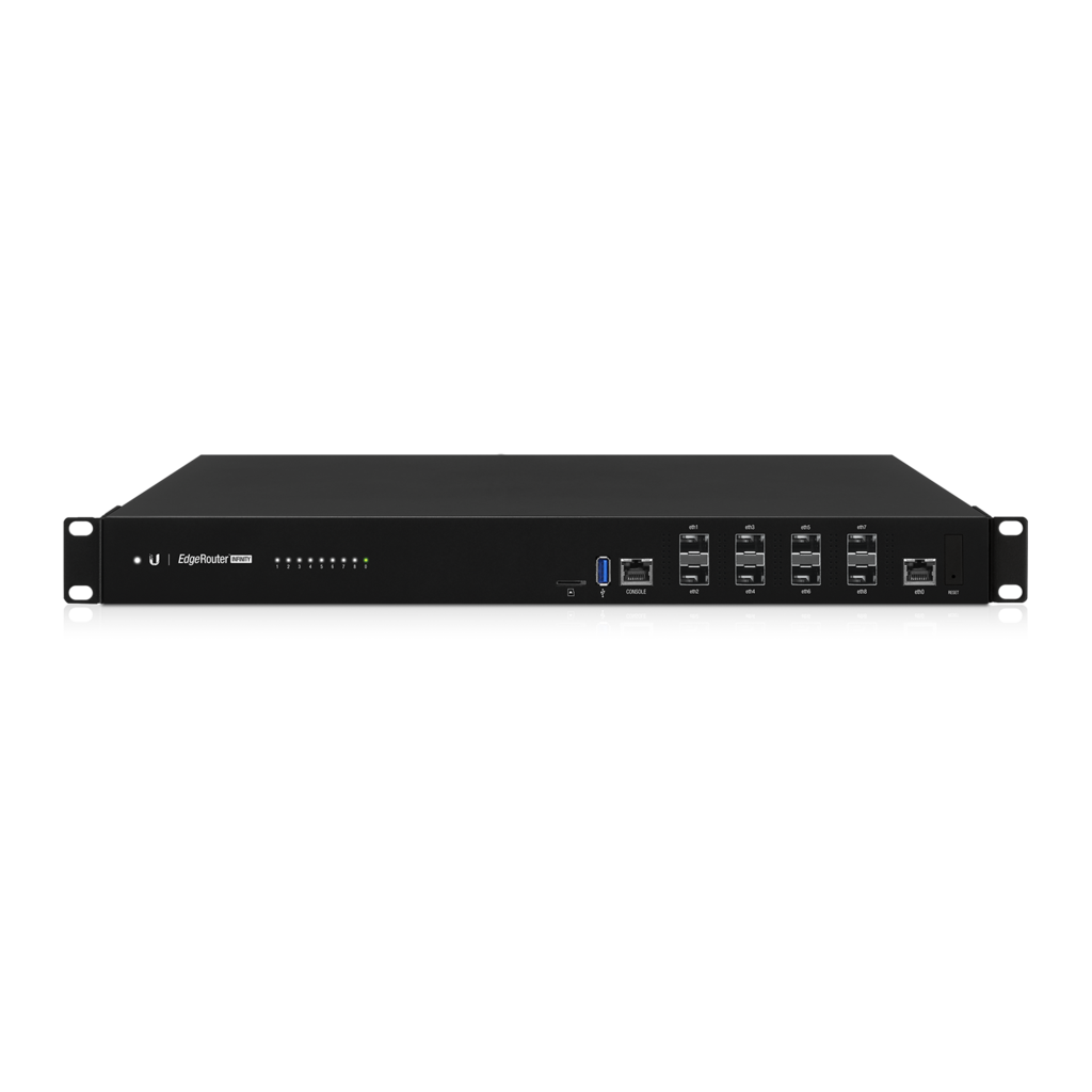 Ubiquiti ER-8-XG 8-Port 10G SFP+ EdgeRouter Infinity 16 Core CPU 16GB DDR4 RAM