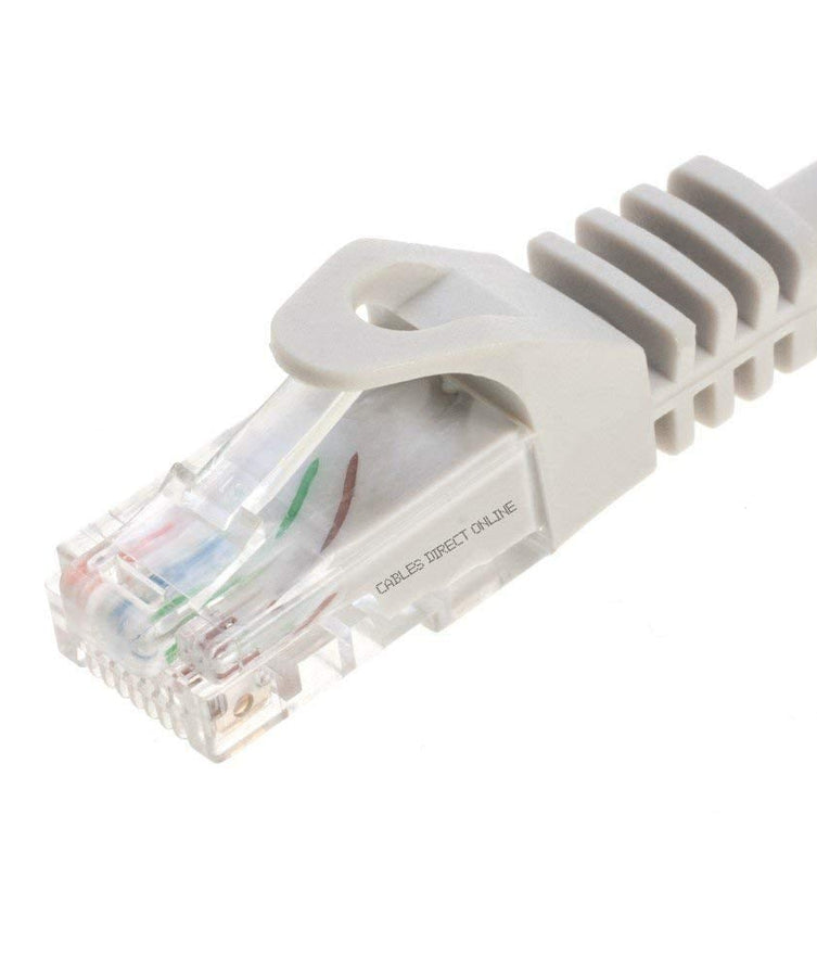 Patch Cord; Cat 5e 4 Pair U/UTP; 24 AWG; Gray; 3 ft. (0.91m)