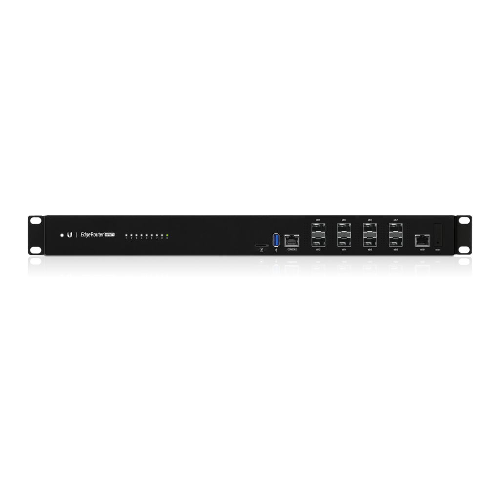 Ubiquiti ER-8-XG 8-Port 10G SFP+ EdgeRouter Infinity 16 Core CPU 16GB DDR4 RAM