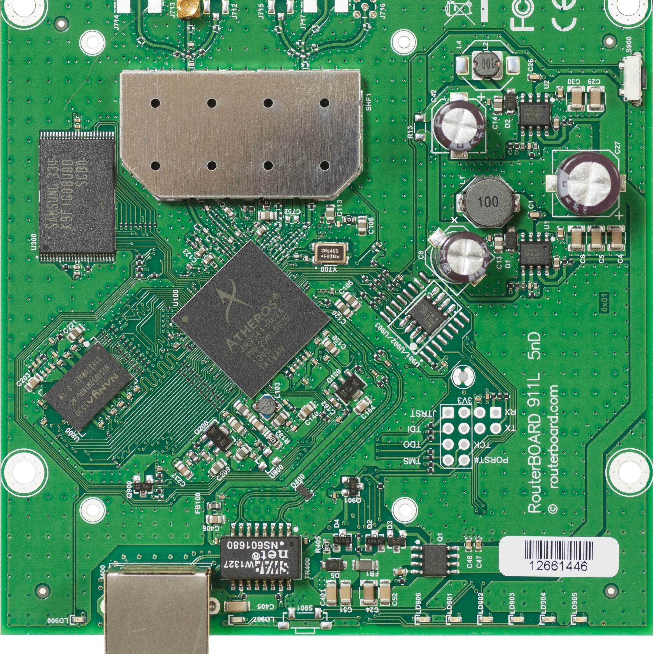 MikroTik RB911-5Hn 911 Lite5 RouterBOARD, 600MHz CPU, 64MB RAM, 802.11a/n 5GHz Single Chain Wireless