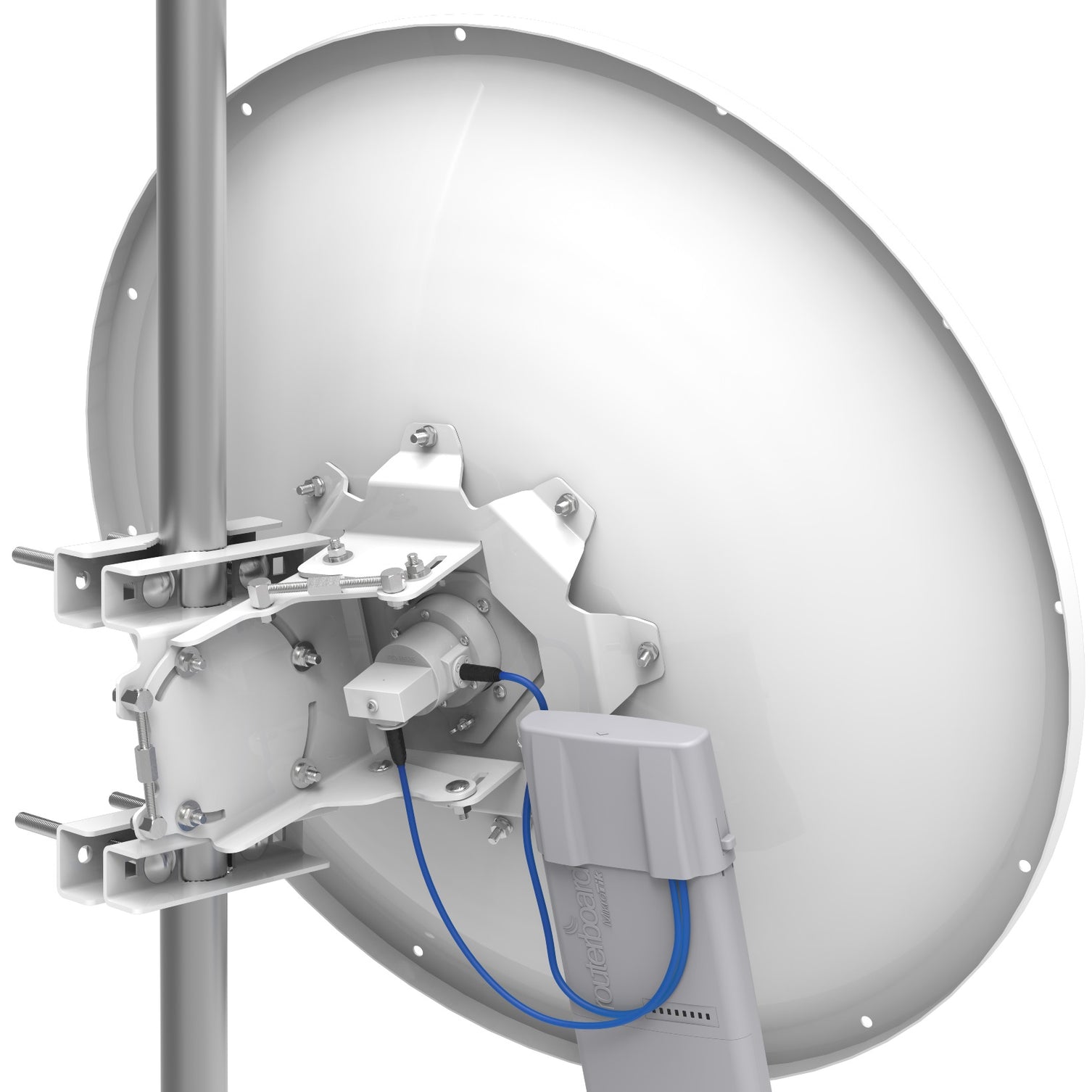 MikroTik MTAD-5G-30D3-PA 30dBi 5GHz Parabolic Dish Antenna 28'' Diameter with Precision Alignment Mount