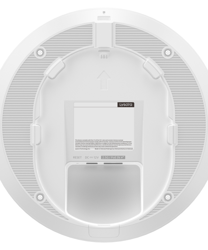 Lysora L7Lite Wi-Fi 7 BE3600 Dual-Band Ceiling Mount Access Point