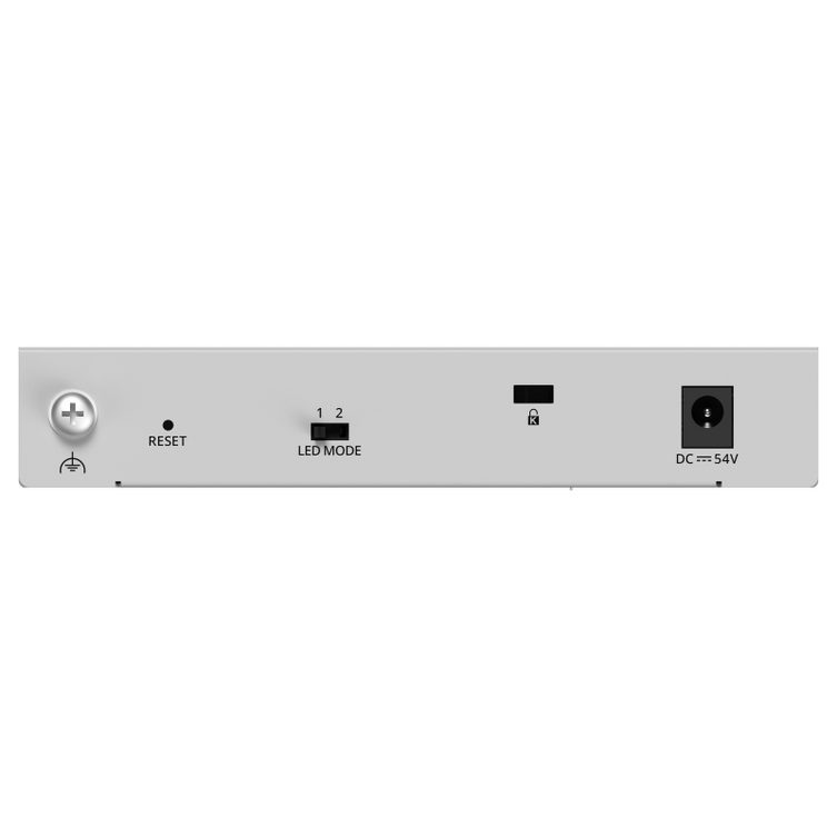 Lysora LCS-4GS-P 4-Port Cloud Managed PoE Switch with 54 W PoE Budget