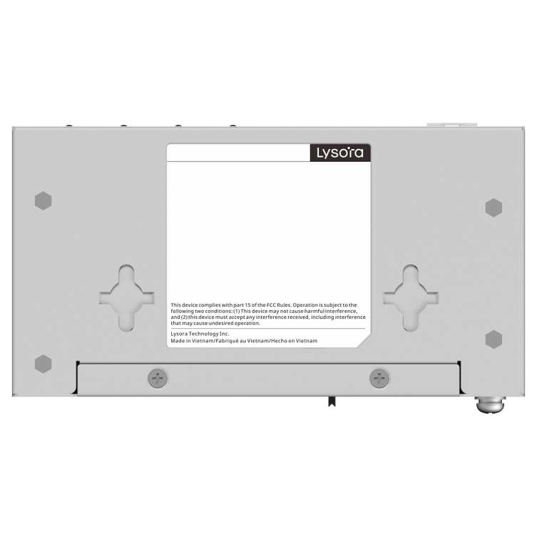 Lysora LCS-4GS-P 4-Port Cloud Managed PoE Switch with 54 W PoE Budget